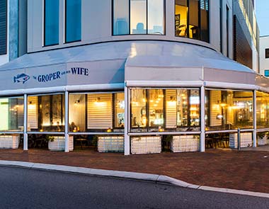 Exterior of the The Groper and His Wife in Perth