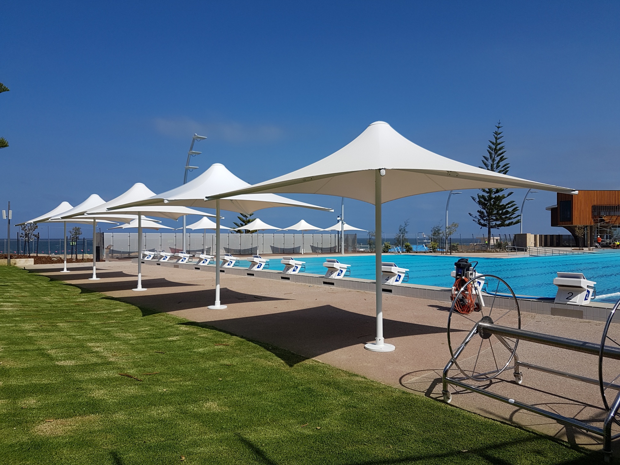 Kenlow Perth Heavy Duty Umbrellas at Scarborough Beach Pool.jpg
