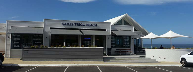 Kalis Trigg Beach, with Kenlow outdoor blinds in Perth
